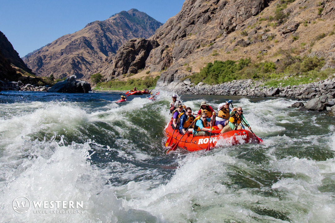Rafting the Snake River
