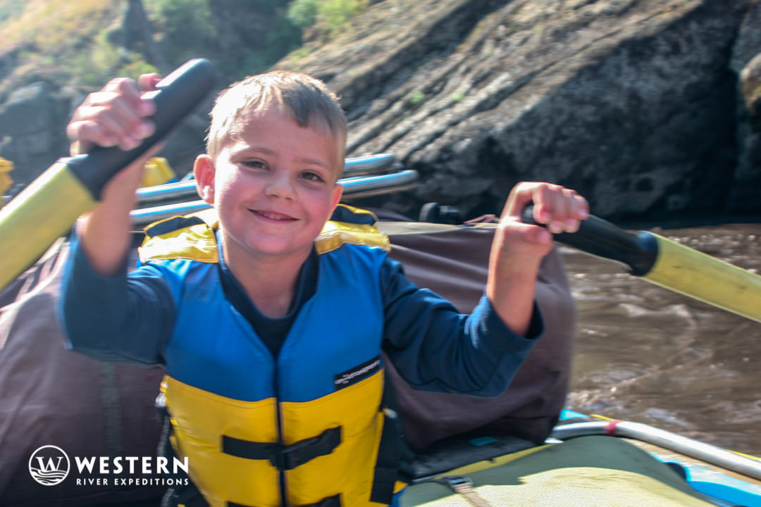 Kid friendly moments on the Main Salmon River