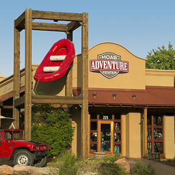 Western's Moab Adventure Center on 225 South Main Street in Moab, Utah