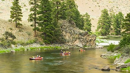 Rafting the Middle Fork