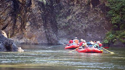Rogue River Rafting Peaceful
